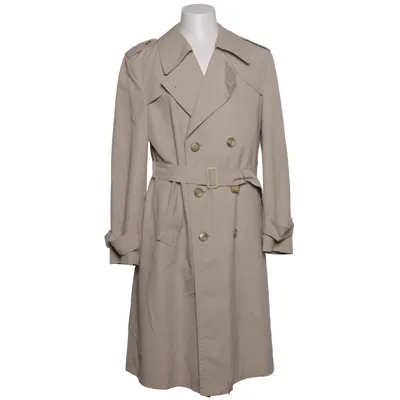 Trench-coat (Beige) Polyester, Viscose