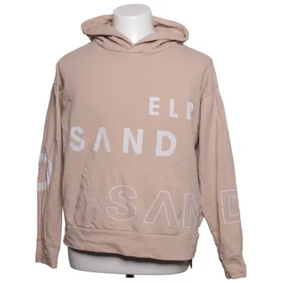 Huvtröja (Beige) från Elbsand Bomull, Elastan