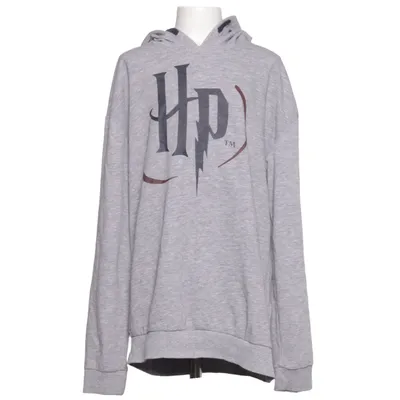 Hoodie (Gray) from Harry Potter Cotton, Recycled polyester, Viscose