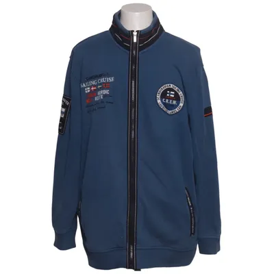 Jacke (Blau) von Kitaro Baumwolle