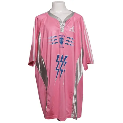 Practice jersey (Pink, Silver) from Adidas Elastane, Polyester