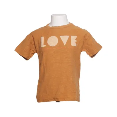 T-shirt (Brown) from Zara Cotton