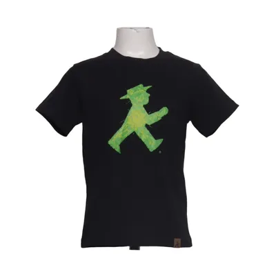 T-shirt (Noir, Vert) de Ampelmann Coton biologique