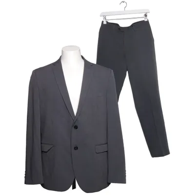 Jakkesæt (Grå) fra Angelo Litrico Polyester, Viscose