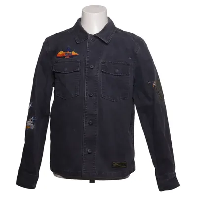 Denim jacket (Gray, Multicolored) from Zara Man Cotton