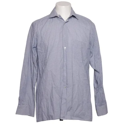 Shirt (Blue, White) from Andrew James Cotton