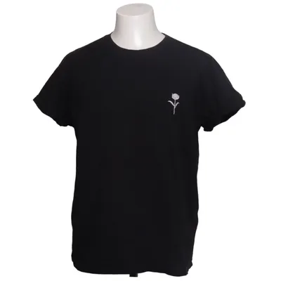 T-shirt (Black) from New Look Men Cotton, Elastane, Polyester
