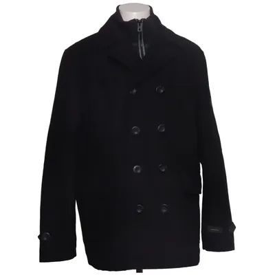 Cabanjacke (Schwarz) von Angelo Litrico Polyester, Wolle