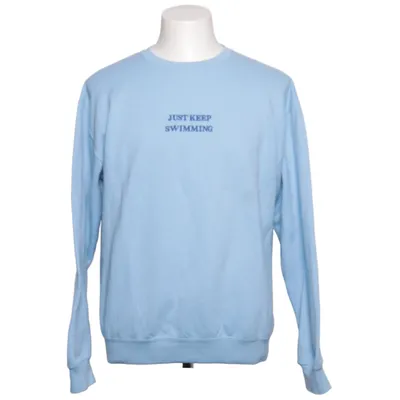 Collegetröja (Blå) från Jerzees Bomull, Polyester