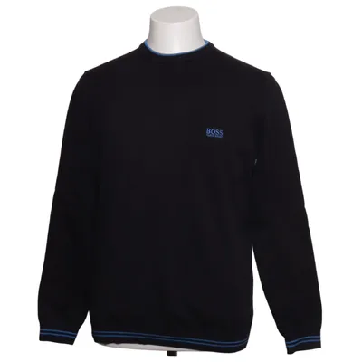 Sweater (Black, Blue) from Hugo Boss Cotton, Polyester
