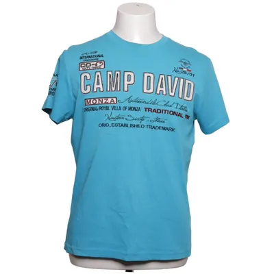T-shirt (Blå) fra Camp David Bomuld