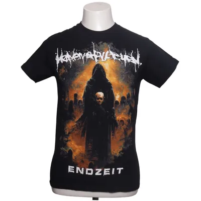 T-shirt (Svart, Flerfärgad) från Gildan Bomull