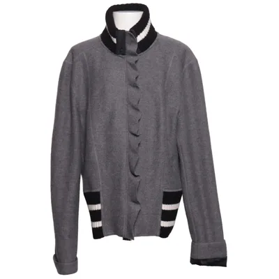 Jacke (Grau, Schwarz, Weiß) von Marc Cain Sports Polyester, Wolle