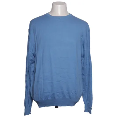 Strickpullover (Blau) von Royal Spencer Kaschmir, Baumwolle, Seide