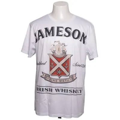T-shirt (Wit, Meerkleurig) van Jameson Elastaan, Polyester