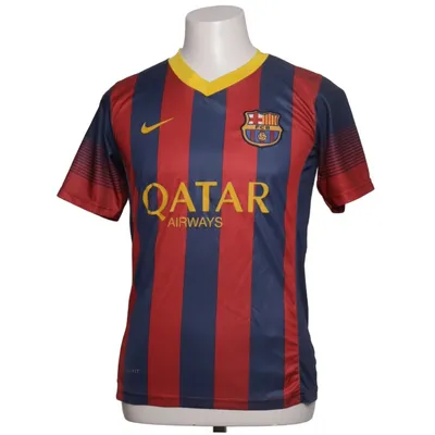 Voetbalshirt (Blauw, Rood, Geel) van Nike Polyester