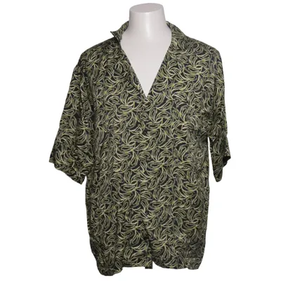 Short sleeve shirt (Black, Green) from Dánte Viscose