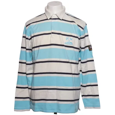 Rugby shirt (Blue, White, Black) from Abrams Cotton