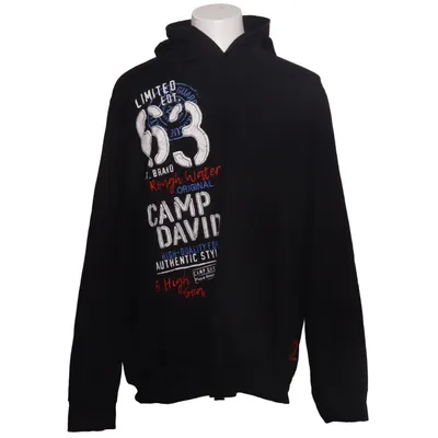Sweat à capuche (C/63-1-25) de Camp David Coton, Polyester