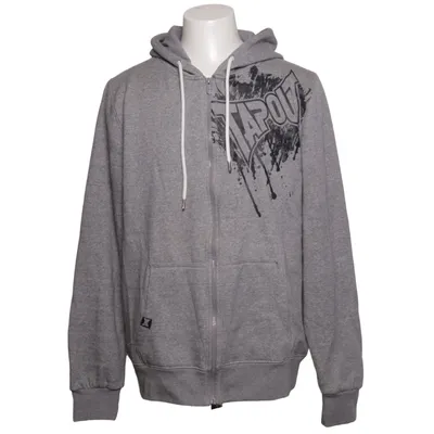 Hoodie (Gray) from Tapout Cotton, Polyester