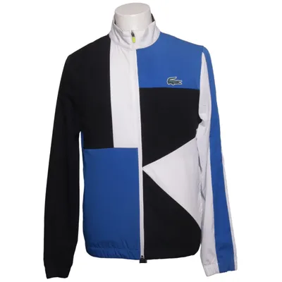 Træningsjakke (Sort, Blå, Hvid) fra Lacoste Sport Polyester