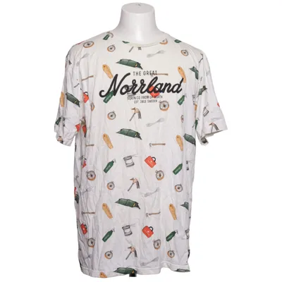 T-shirt (Hvid, Flerfarvet) fra Sqrtn Company Bomuld