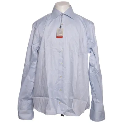 Shirt (Blue, White) from Liv Collection Cotton