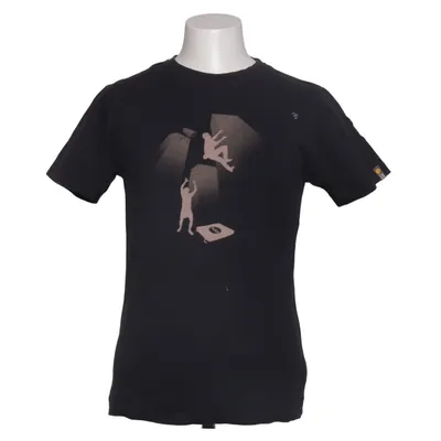T-shirt (Zwart, Roze) van Moon Climbing