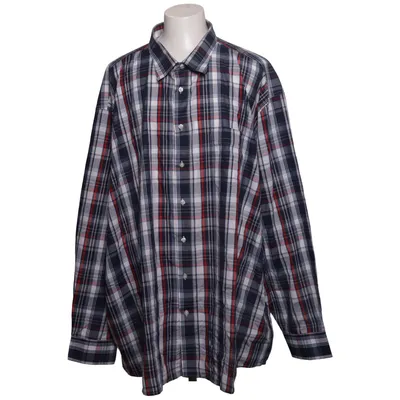 Skjorte (Blå, Hvid, Rød) fra Henderson Bomuld, Polyester