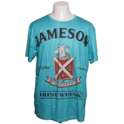 T-shirt (Blauw, Meerkleurig) van Jameson Elastaan, Polyester