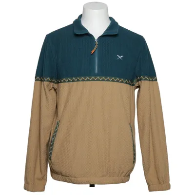 Fleecetröja (Blå, Beige) från Iriedaily Återvunnen polyester