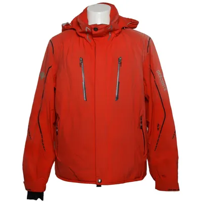 Manteau de ski (Rouge) de Descente Polyamide, Polyester