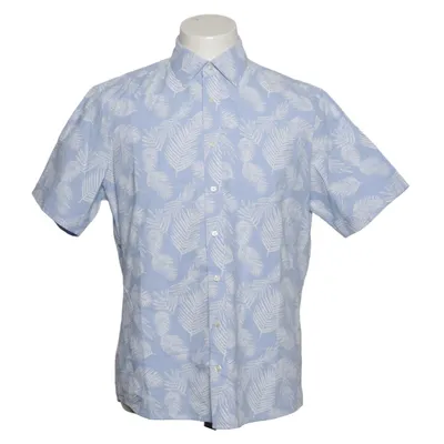 Chemise à manches courtes (Bleu, Blanc) de Jake*s Collection Coton