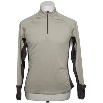 Base layer shirt (Gray, Green) from Newline