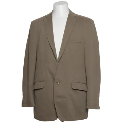 Blazer (Brown) from Patrick Bernard Cotton, Elastane, Polyester
