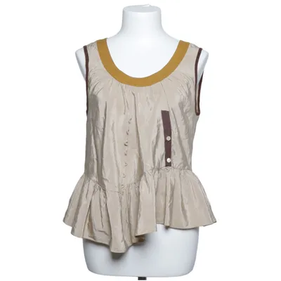 Topp (Beige, Brun) från Marni Bomull, Silke