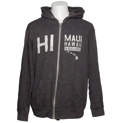Sweat à capuche (Gris) de MV Sport Coton, Polyester
