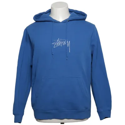 Hoodie (Blue) from Stüssy Cotton, Polyester