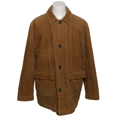 Jacket (Brown) from Frank Eden Cotton, Polyester