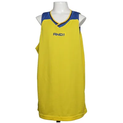 Basketball shirt (Yellow, Blue) from And1 Polyester