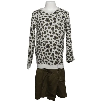 Kjole (Hvid, Grøn, Flerfarvet) fra Lili Gaufrette Bomuld, Lyocell, Metallfiber, Polyamid, Polyester, Viscose