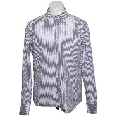 Chemise (Bleu, Blanc) de Dan John Coton