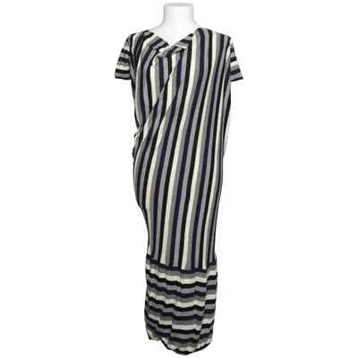 Kjole (Blå, Grå, Hvid) fra Vivienne Westwood Viscose, Lyocell
