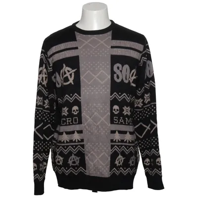 Christmas sweater (Black, Gray) from Sons of Anarchy Acrylic