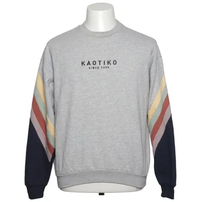 Sweatshirt (Grå, Flerfarvet) fra Kaotiko Bomuld, Polyester