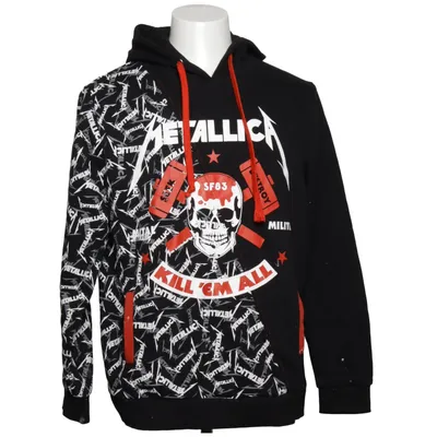 Capuchon sweater (Kill 'Em All) van Metallica Katoen, Polyester