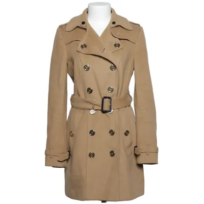 Trench-coat (Beige) de Burberry Acétate, Coton, Cupro, Vison, Viscose