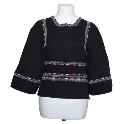 Bluse (Sort, Flerfarvet) fra Isabel Marant Bomuld, Polyester