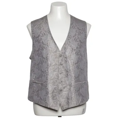 Suit vest (Gray) from Wilvorst Polyester, Viscose