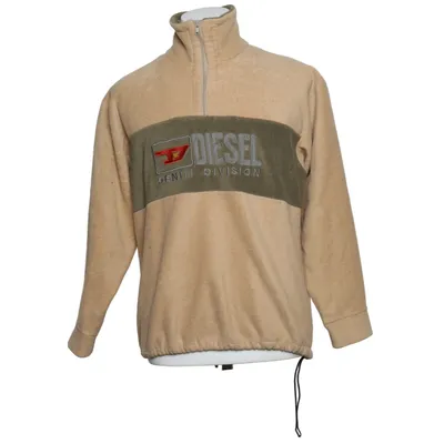 Fleecetrøje (Beige, Grøn, Flerfarvet) fra Diesel